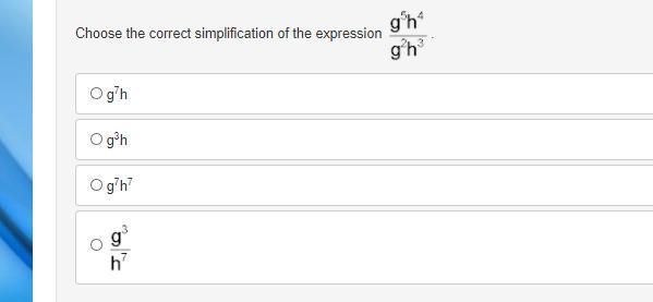 Which option is the simplified version-example-1