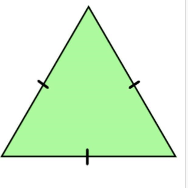 An equilateral triangle with side length 4cm is shown in the diagram, work out the-example-1