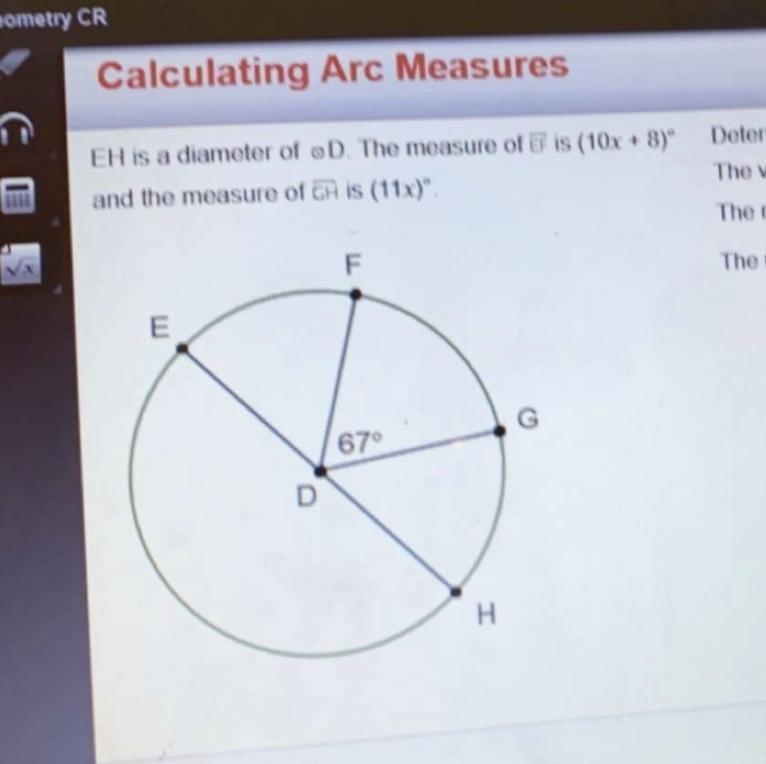 Determine the value of x is-example-1