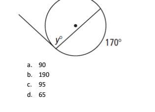 What is the value of y in the segment outside the circle is tangent to the circle-example-1