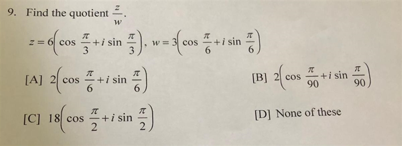 Please help!! I included a pic of the problem to make it easier. Find the quotient-example-1