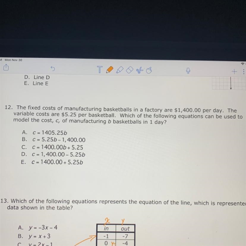 #12, please help answer the question in the picture-example-1