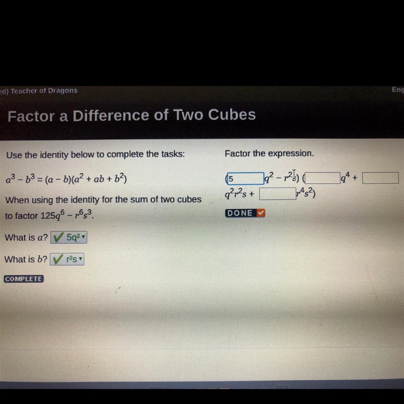 Factor the expression-example-1