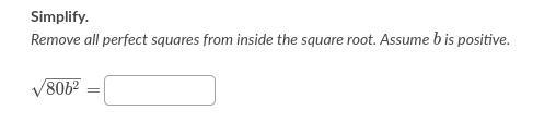 Need help with this simplify square roots problem, please show work :)-example-1