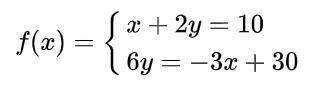 Use algebraic rules of equations to predict the solution type to the system of equations-example-1