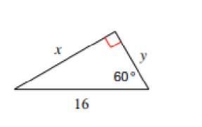 How do I find the missing sides in this triangle?-example-1