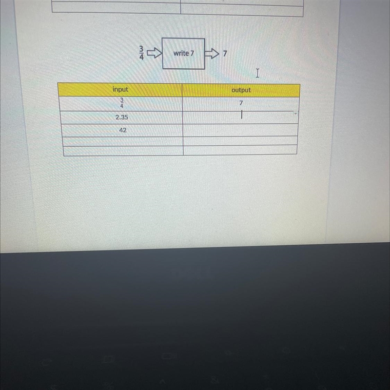 What does write 7 mean?-example-1