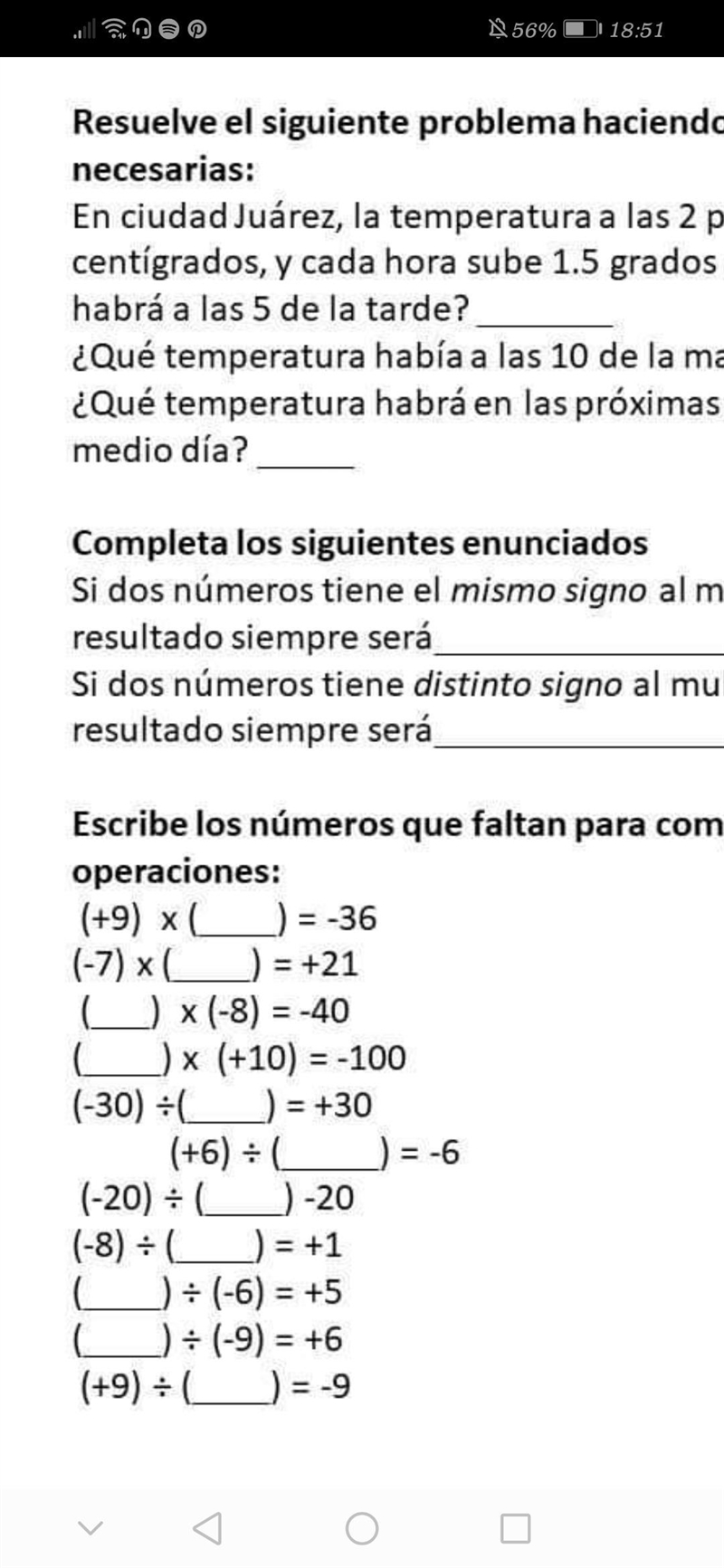 Escribe los números que faltan para completar las siguientes operaciones-example-1