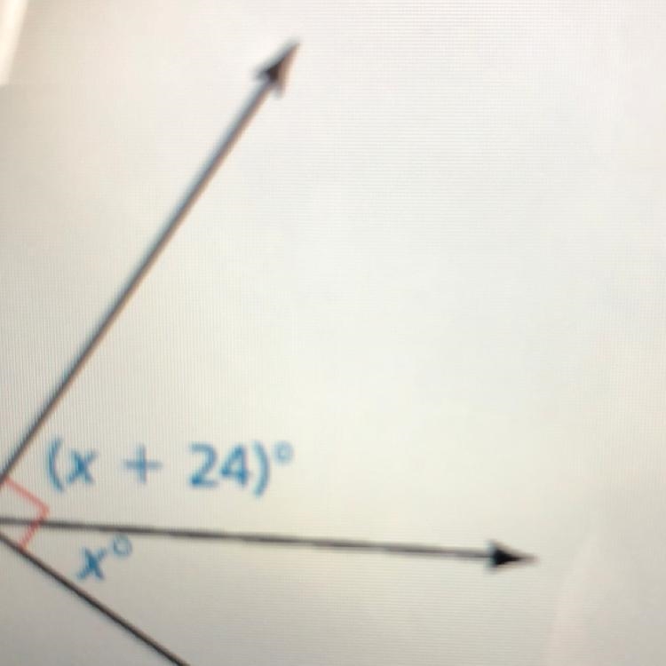 Tell whether the angles are complementary or supplementary. Then find the value of-example-1