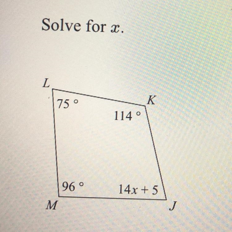 What is x? A)8 B)5 C)1 D)11?-example-1