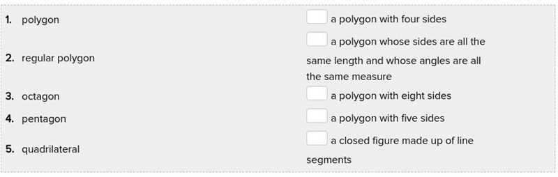 Match the vocabulary word with the correct definition.-example-1