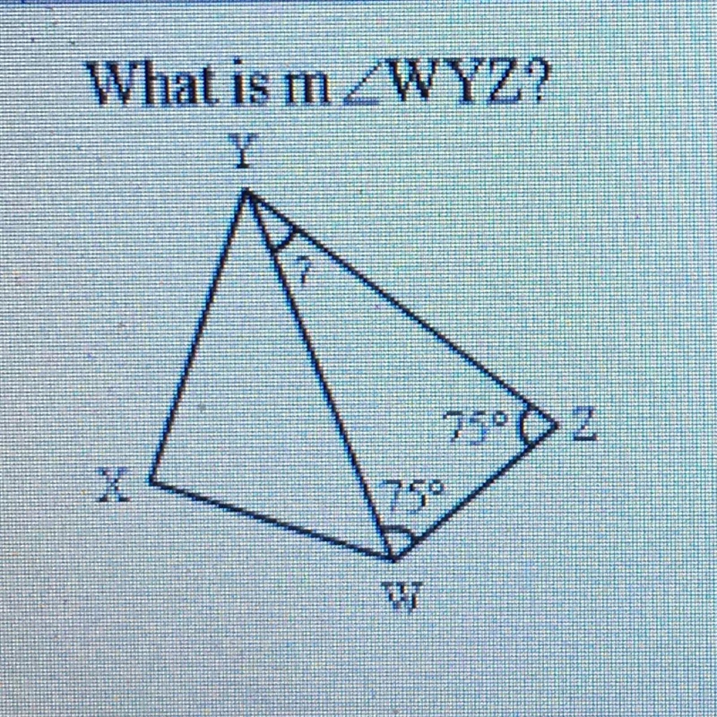 OA) 30° O B) 60° D) 50° OC) 90°-example-1