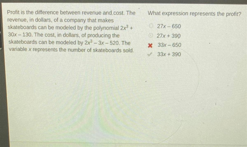 Can someone explain This and would this be linear combos or multiplying monomials-example-1