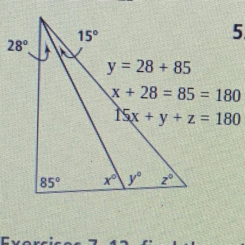 Find the value of each variable-example-1