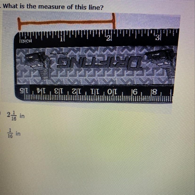 22. What is the measure of this line?-example-1