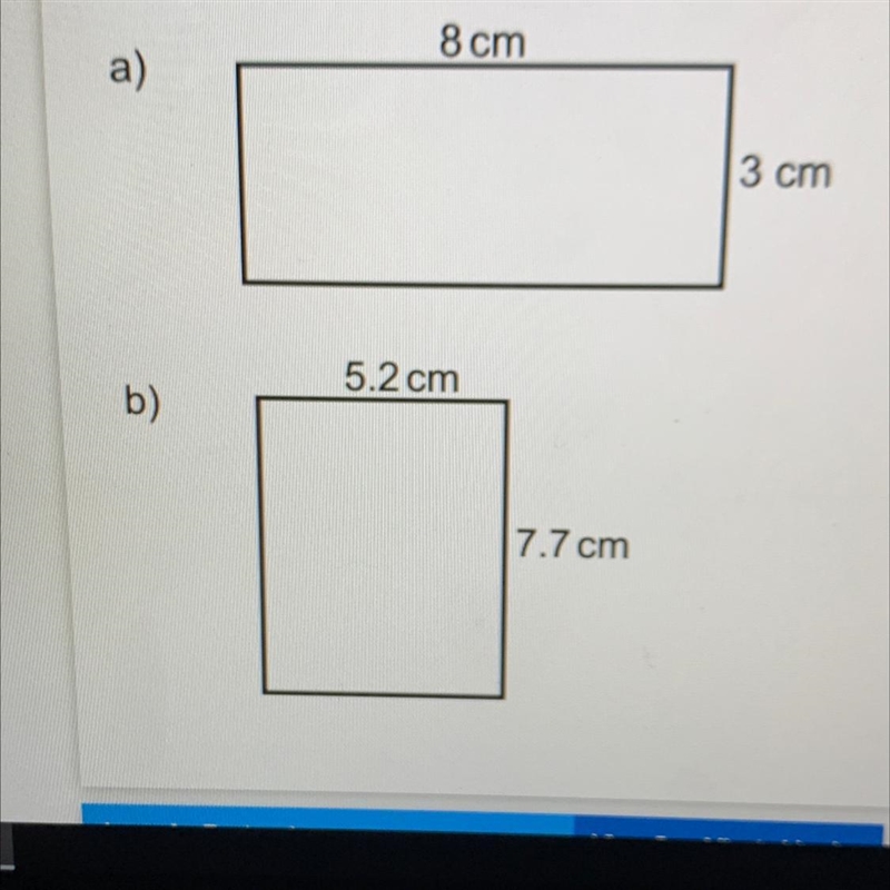 Calculate the areas of these rectangles-example-1