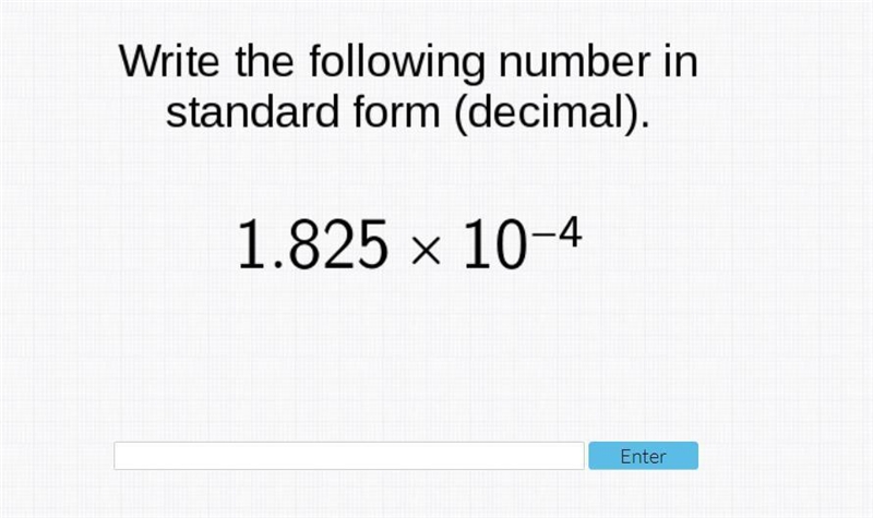 Write the following number in standard form decimal-example-1