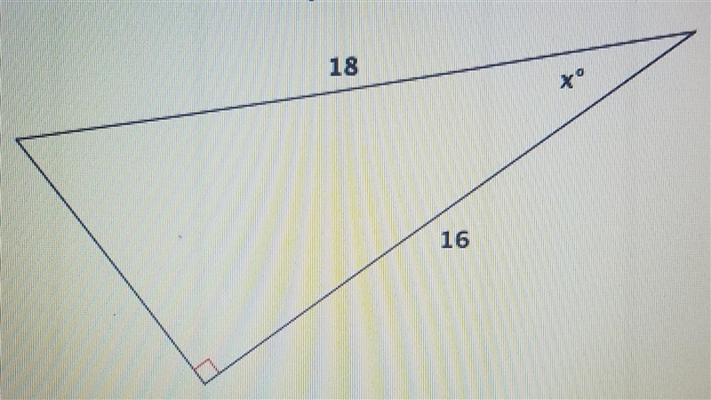 Find the value of x. Round your answer to nearest tenth.-example-1