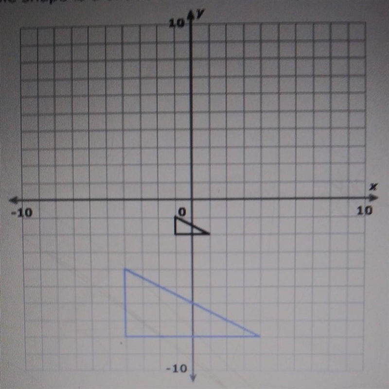 The purple shape is a dilation of the black shape. What is the scale factor of the-example-1