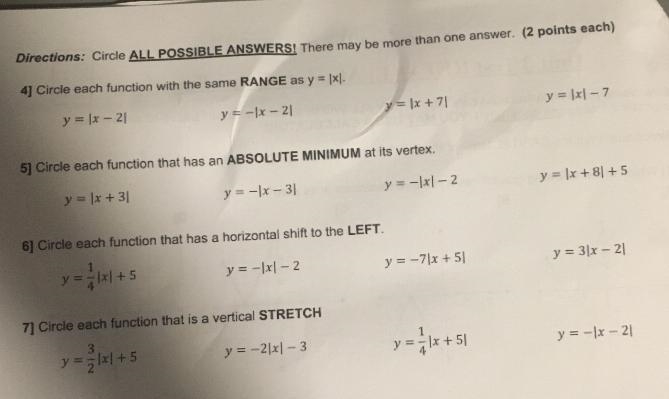 I only need help with 6 & 7 Giving a ton of points!♥️-example-1