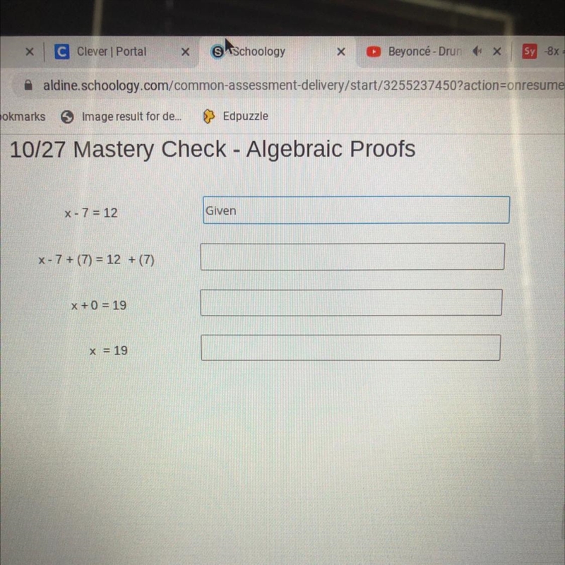 Help pleaseeeee it’s on algebraic proofs-example-1