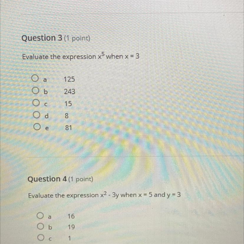 You can help me with both it has more options for number 4 , but still help!! Offering-example-1