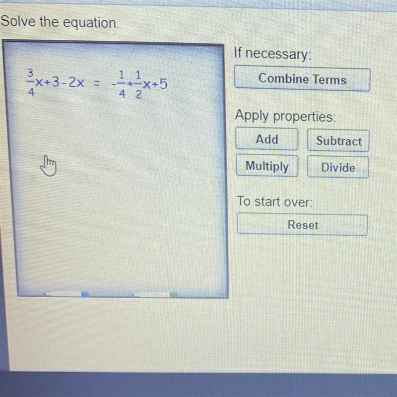 Solve the equation. If necessary Please help me !!-example-1