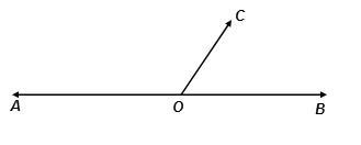 HELP PLEZ!!!!!!!!! Line AOB is a straight line. Which statements are true about the-example-1