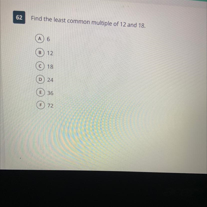 Find the least common multiple of 12 and 18?-example-1