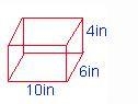 The volume of this rectangular solid WITHOUT a top is-example-1