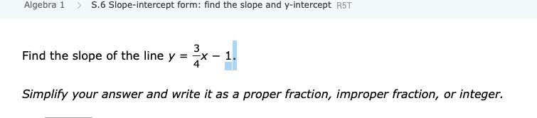 Find the slope of the line y-example-1