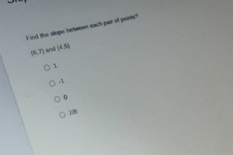 Find the slope between each pair of points ​-example-1