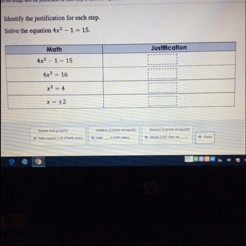 Identify the justification for each step-example-1