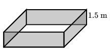 Hassan built a fence around a square yard. It took 48 m^2 of lumber to build the fence-example-1