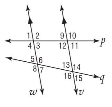 In the figure, the measure of angle 9 is 80 degrees and the measure of angle 5 is-example-1