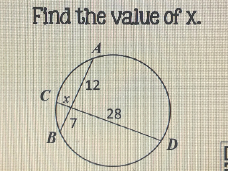 Need help! Find the value of X-example-1