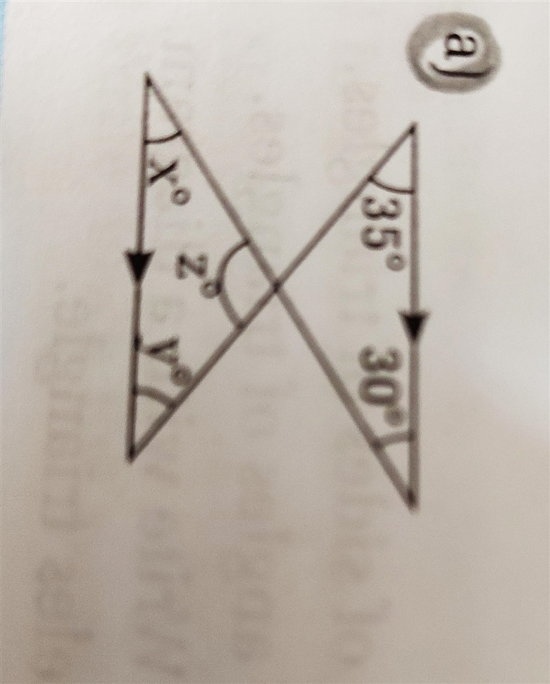 Find the size of unknown angles-example-1