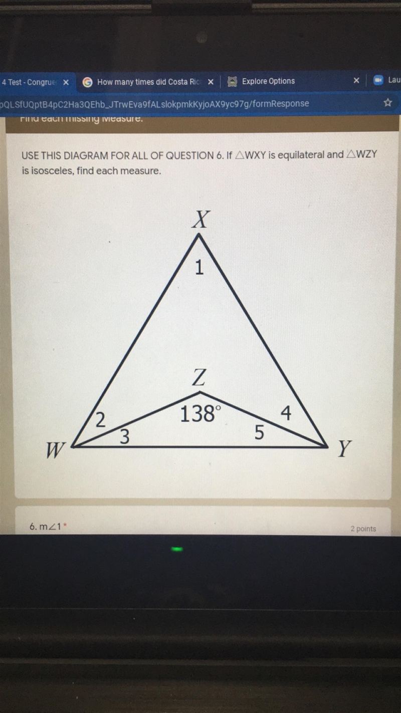 If PQR ≈ STU complete each part-example-1