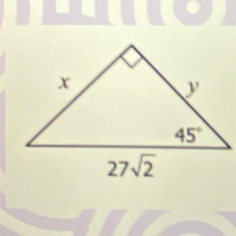 Need to find what x and y are ?-example-1