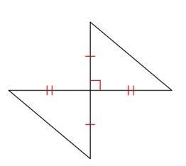 State if the two triangles are congruent, if they are state how you know. A. SSS B-example-1