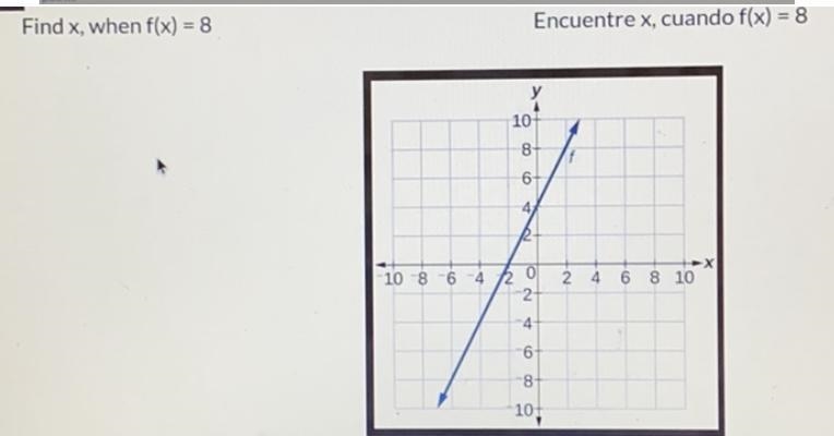 Answer choices: (16,8) (2,8) (-6,8) (-8,8)-example-1