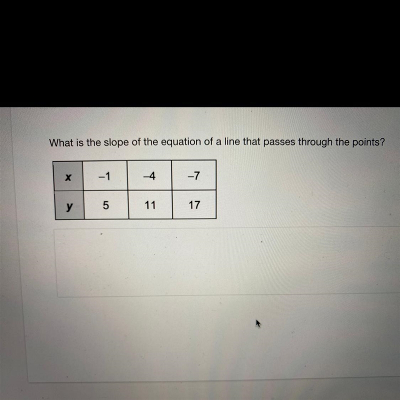 What is the slope of the equation of a line that passes through the points?-example-1