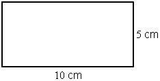 A formula for finding P, the perimeter of a rectangle, is P = 2l + 2w, where l is-example-1