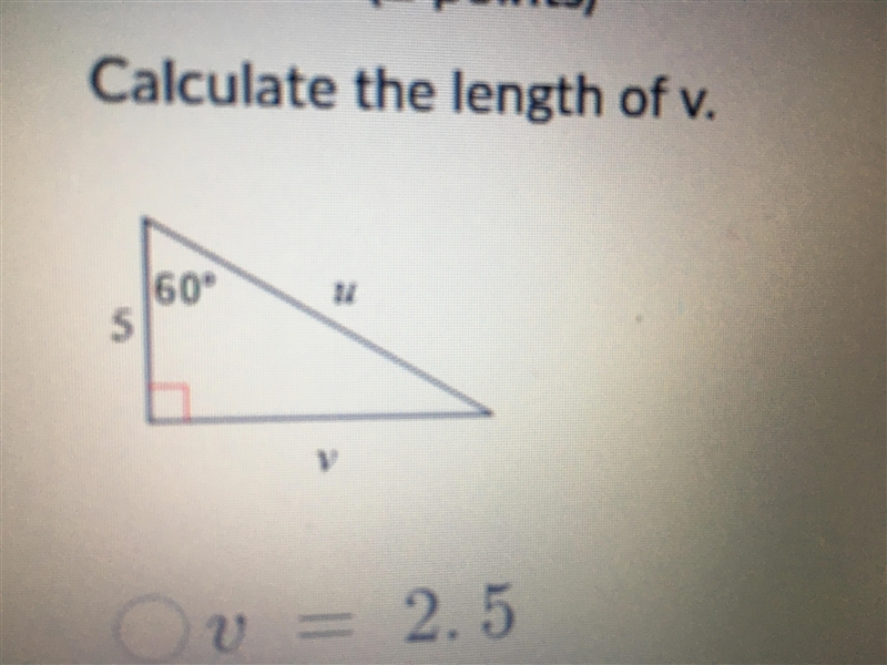 A=2.5 B=10 C=5 D=5 square root of 3-example-1