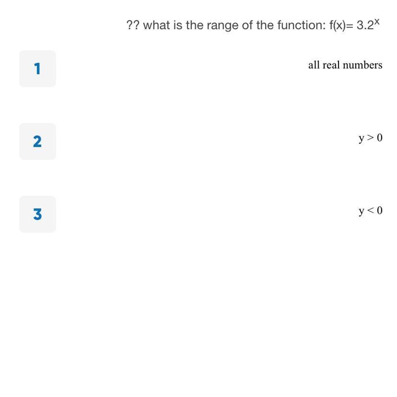 What is the range of the function: f(x)= 3.2x ??-example-1