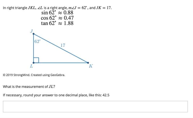 What is the measurement of JL?-example-1