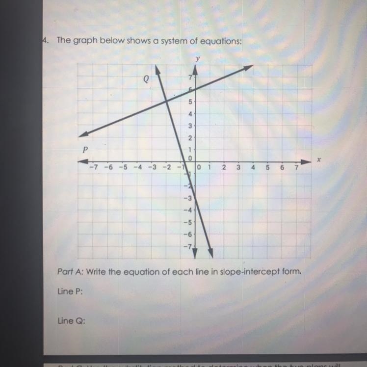 Please help me figure out what the slop-intercept form is. Also, what is the solution-example-1