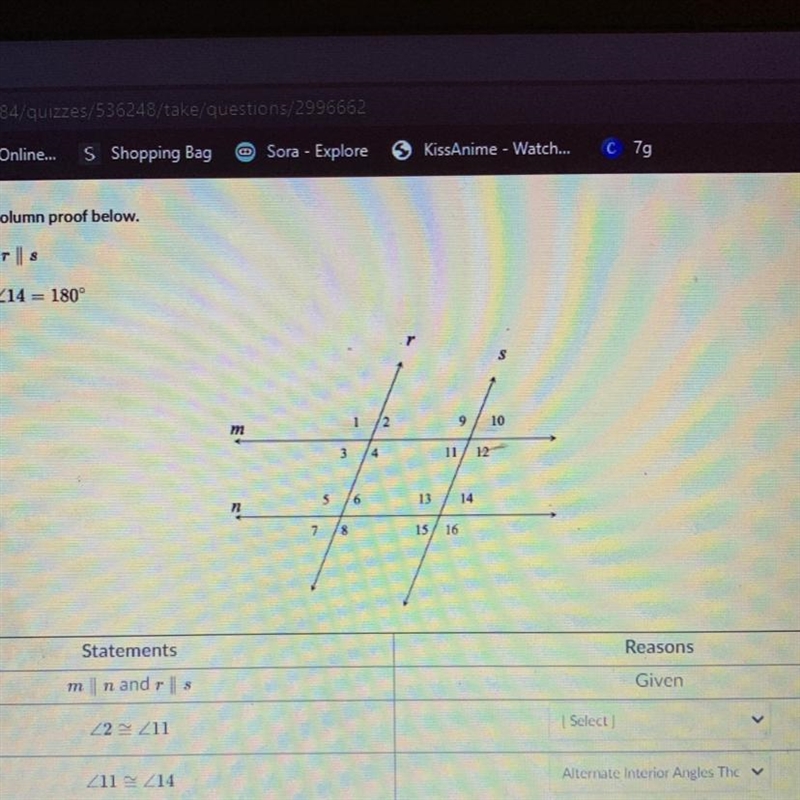 Can someone give me the reason why 2 is congruent to 11-example-1