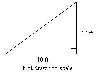 Find the length of the missing side. Leave your answer in simplest radical form. A-example-1