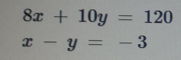 Use the following system of equations to select the appropriate response. Step 1 of-example-1